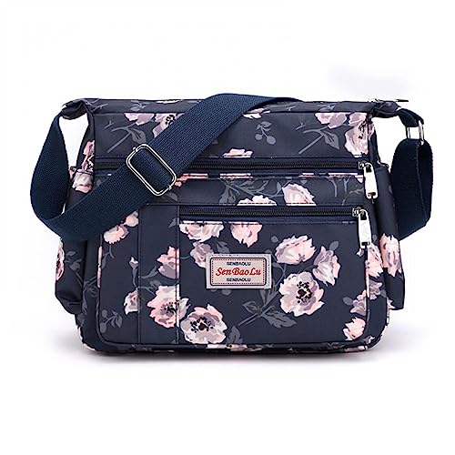 YYW Damen Cross-Body Taschen mit Multi Taschen Schultertaschen Täglicher Gebrauch Wasserdicht Große Kapazität Trendy, Moonlight, Einheitsgröße von YYW