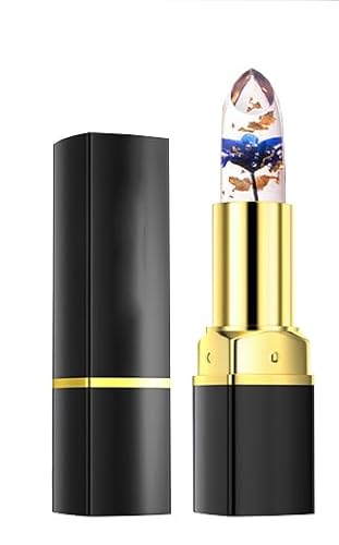 Lip Gloss Flower Jelly Gold Foil Warm Change Lipstick, Feuchtigkeitsspendend Und Pflegend, Experte Für Die Verbesserung Der Lippenfarbe, Lang Anhaltendes Make-Up Ohne Verrutschen! (1) von YYZGGLING