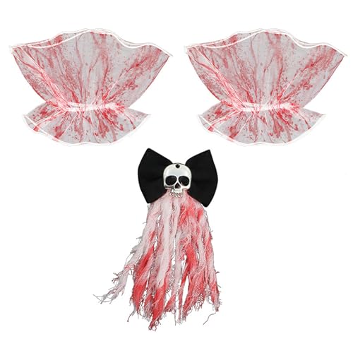 Schmetterlings-Haarspange Und Spitzenarmband-Set – Retro-Kostüm-Haarschmuck Für Bühnenauftritte Und Fotoshootings von YYZGGLING