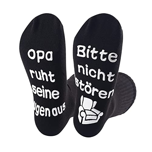 YYchan Lustige Socken für Männer, Lustige Geschenke für Männer, Geburtstagsgeschenk für Männer, Lustig Gaming Opa Socken, Vatertag geschenke für männer Opa Papa,Weihnachtsgeschenke von YYchan