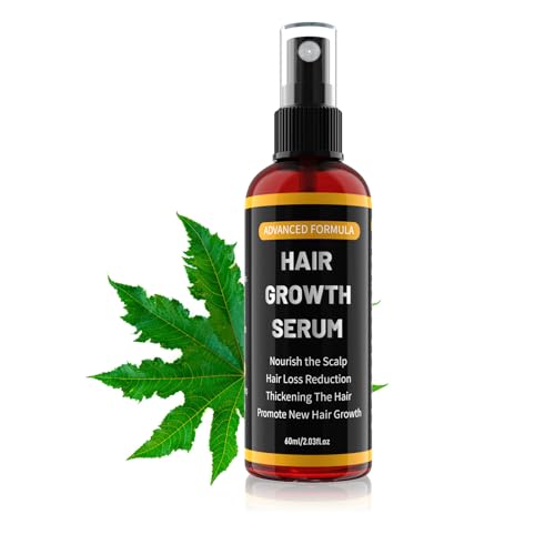 Männer und Frauen Gegen Haarausfall Spray, Mit Hair Growth Rosmarinöl für Dünnes Haare ，Bartwuchsmittel Männer60ml-015 von YaaHei