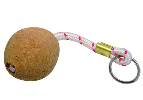 Yacht Steel Schlüsselanhänger mit Kork-Kugel, schwimmfähig Yacht Steel Schlüsselanhänger mit Kork-Kugel, schwimmfähig von Yacht Steel