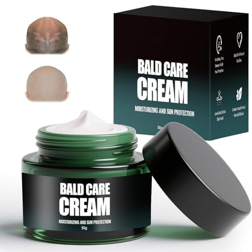 Holzcreme, Kopfhautpflegecreme, feuchtigkeitsspendende Pflege und Kopfhautpflege, Rasurcremes für Herren, kein Fett, Hydrate & Schutz, tägliche Kopfhaut und Gesichtsfeuchtigkeitscreme (1pc) von Yacriso