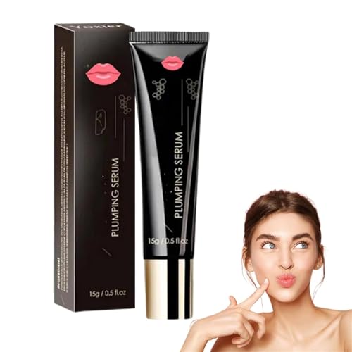 Plumping Serum Oil, Lip Boosting Serum, Lip Oil Plumper, Hydrating & Nourishing Lip Gloss Set for Dry Lips, Increase Lips Elasticity, Reduce Fine (1pc) von Yacriso