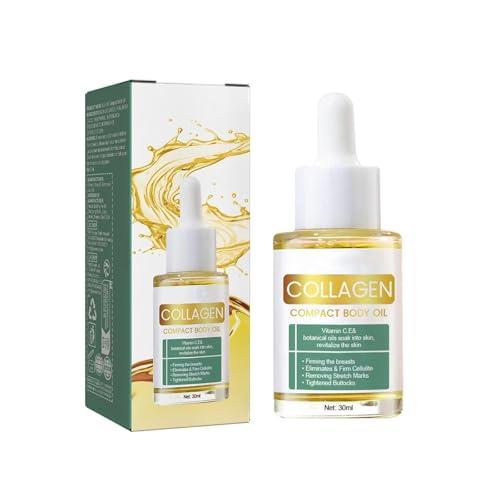 Schönheit Frauen Kollagen Heben von Körperöl, fortschrittliche Festung und Faltenreduzierungscreme, Hautpflege -Feuchtigkeitscreme, Anti -Aging -Kollagenserum für Gesicht (1pc) von Yacriso