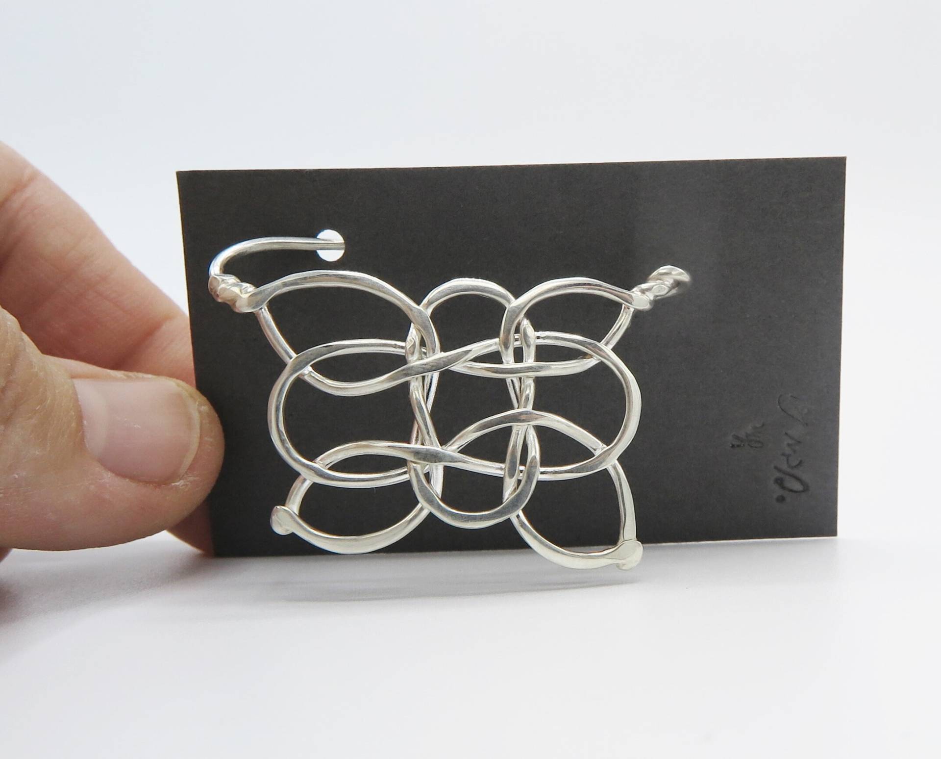 Makramee " Brosche Makramee " Brosche von YaelMagnesJewelry