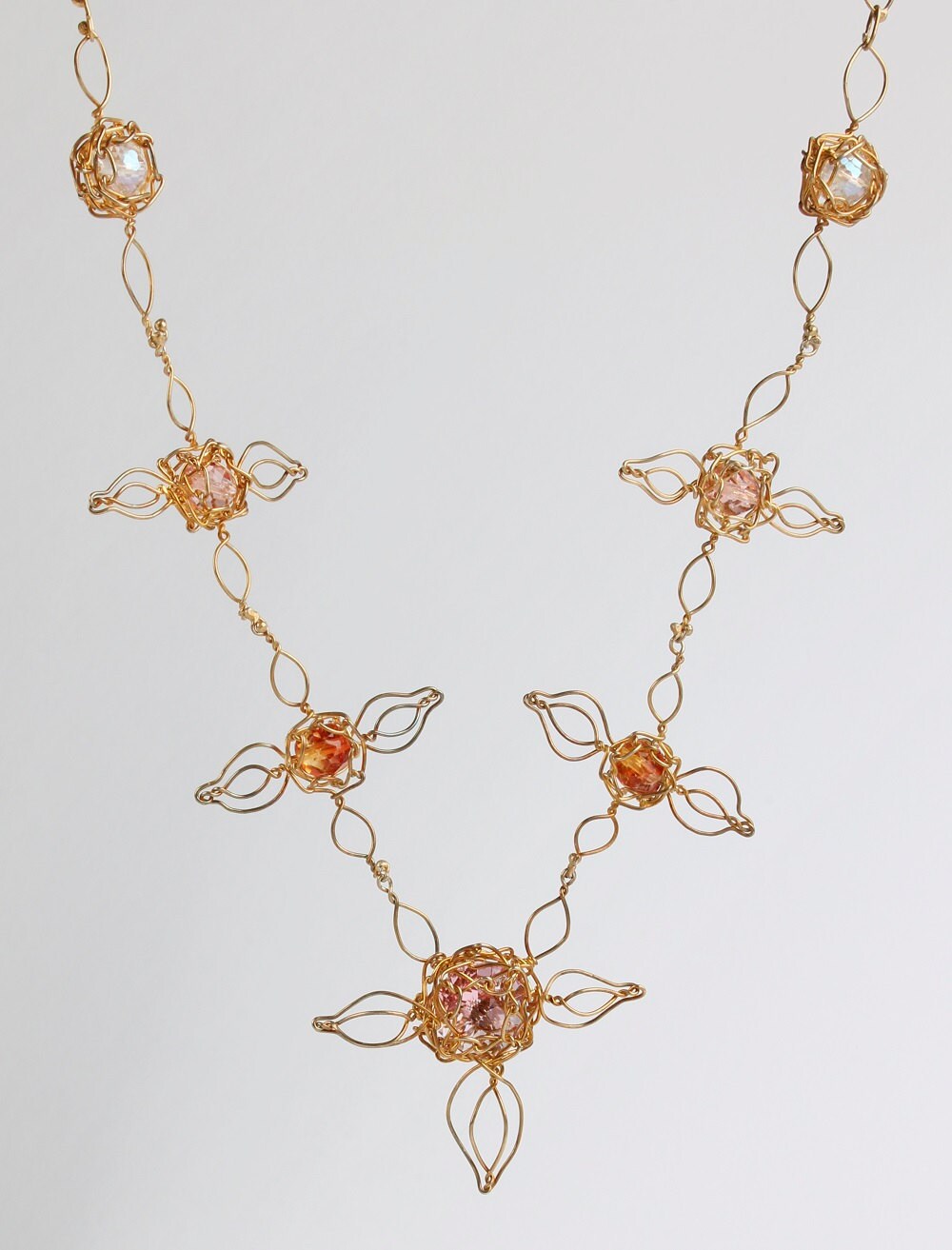 Makramee Halskette Makramee Halskette von YaelMagnesJewelry