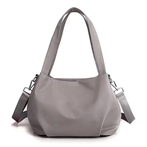 Yaepoip Body Light and Versatile Casual Bag - Nylon Waterproof Shoulder Cross body Bag with Multi-Pockets (Gray) von Yaepoip