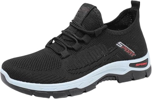 Elevate orthopädische Shoes Herren Elevate Shoes Damen Sneaker,Gittergewebe Orthopädische Shock Absorbing Turnschuhe Atmungsaktiv (C, Erwachsene, 39, Numerisch, EU Schuhgrößensystem, Breit) von Yagerod
