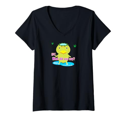 Damen Ren-World 46 Japanische Yo-Kai Kappa Hokori Psychic Unbekannte Kreatur mächtig lustig süß Liebe Blume Beobachtung T-Shirt mit V-Ausschnitt Damen Ren-World 46 Japanische Yo-Kai Kappa Hokori Psychic Unbekannte Kreatur mächtig lustig süß Liebe Blume Beobachtung T-Shirt mit V-Ausschnitt von Yah's Forest REN MORINO