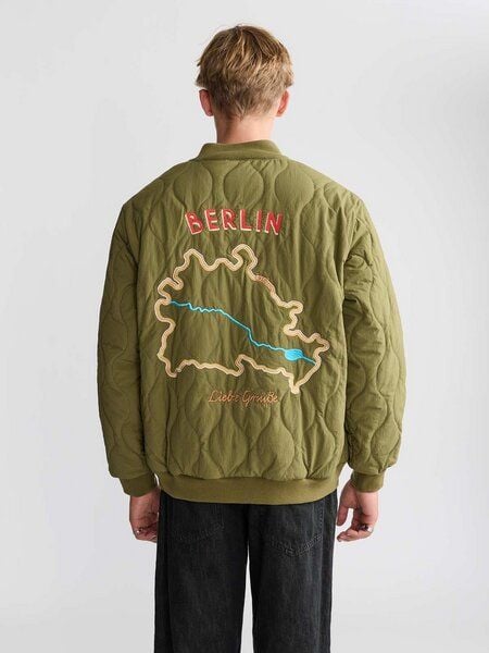 Yahmo Kurt Gesteppte Bomberjacke von Yahmo