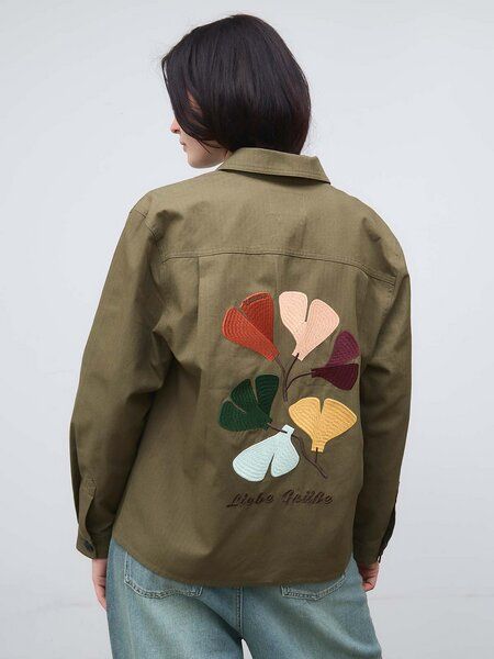 Yahmo Otti Bestickte Workwear Jacke von Yahmo