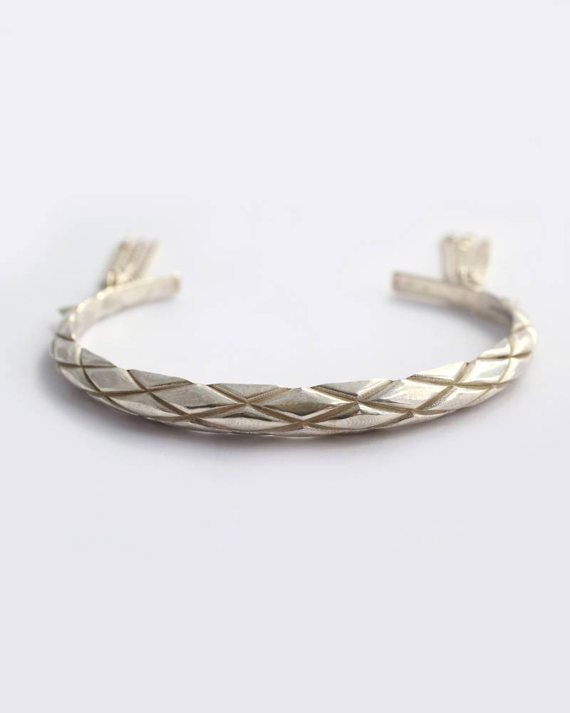 Silber Schlange Armband, Manschette, Schlangenhaut, Drachen Offene Armreif, Goth Schmuck von YajewelryShop