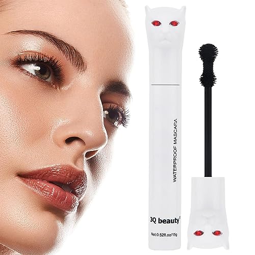 Mascara wasserfest,Wischfeste, wasserfeste, flüssige Wimpernverlängerungs-Mascara | Langanhaltender, mattierter Wimpern-Booster für Anfänger und Profis, natürliche, kräftige Looks und Yajexun von Yajexun