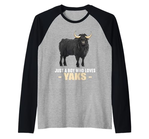 Herren Yaks Yak Raglan Herren Yaks Yak Raglan von Yaks Yak Tier Shop