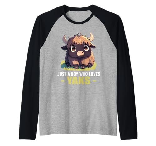 Herren Yaks Yak Raglan Herren Yaks Yak Raglan von Yaks Yak Tier Shop