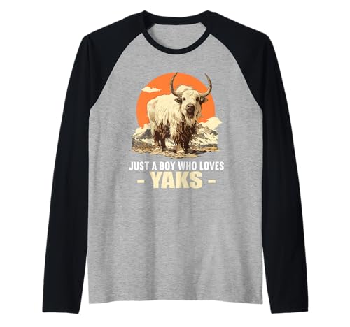 Herren Yaks Yak Raglan Herren Yaks Yak Raglan von Yaks Yak Tier Shop