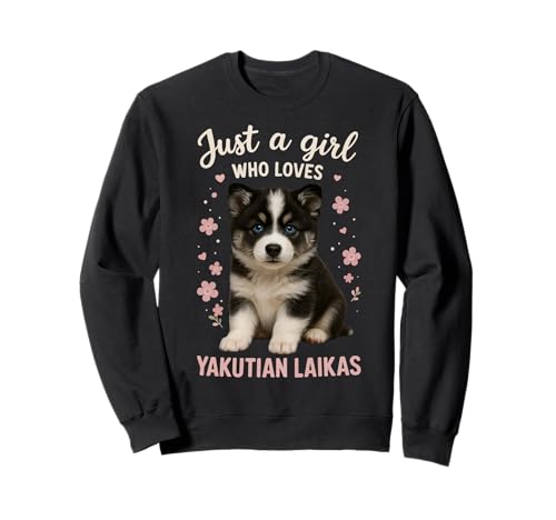 Nur EIN Mädchen, das die jakutische Laika liebt Sweatshirt Nur EIN Mädchen, das die jakutische Laika liebt Sweatshirt von Yakutian Laika Dog