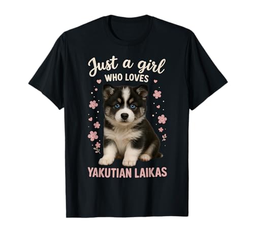 Nur EIN Mädchen, das die jakutische Laika liebt T-Shirt Nur EIN Mädchen, das die jakutische Laika liebt T-Shirt von Yakutian Laika Dog