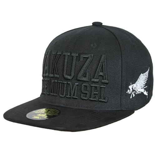 Yakuza Premium Basecap 2590 schwarz Snapback Mütze von Yakuza Premium