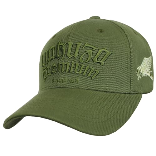 Yakuza Premium Basecap Mütze 2580 Oliv Snapback von Yakuza Premium