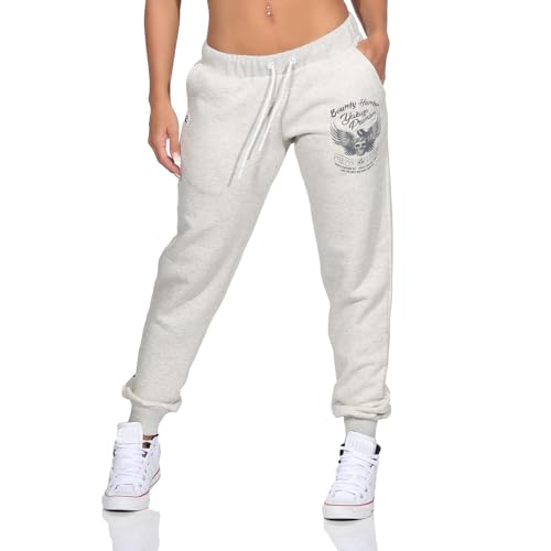 Yakuza Premium Damen Jogginghose 3539 hellgrau XXL von Yakuza Premium