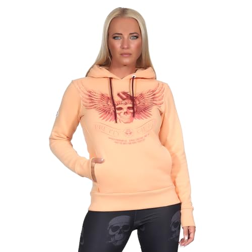 Yakuza Premium Damen Sweatshirt 3538 Hellorange Hoodie XL von Yakuza Premium