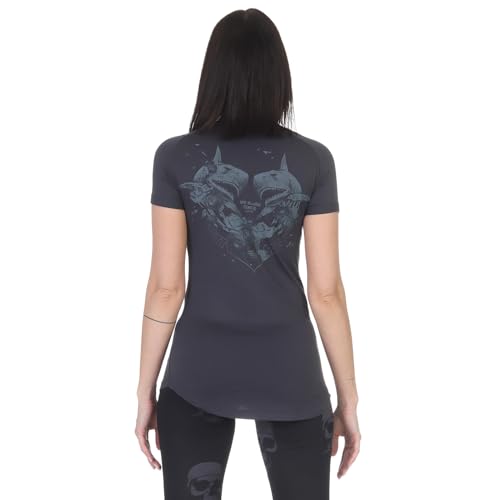 Yakuza Premium Damen T-Shirt GS 3632 dunkelgrau von Yakuza Premium