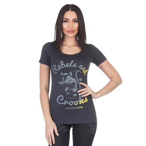 Yakuza Premium Damen T-Shirt GS 3634 dunkelgrau von Yakuza Premium