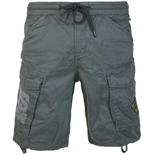 Yakuza Premium Herren Cargo Shorts 3851 dunkelgrau 4XL von Yakuza Premium