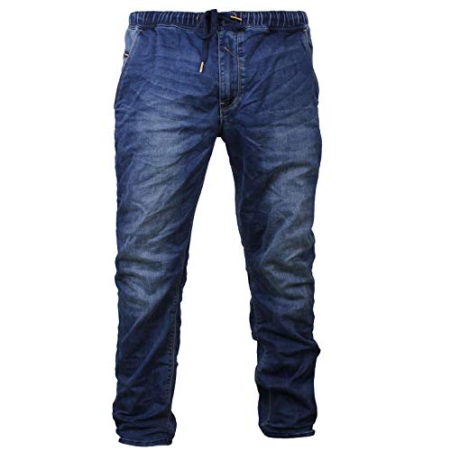 Yakuza Premium Herren Jogger Jeans YPJE 009 Blue Washed von Yakuza Premium