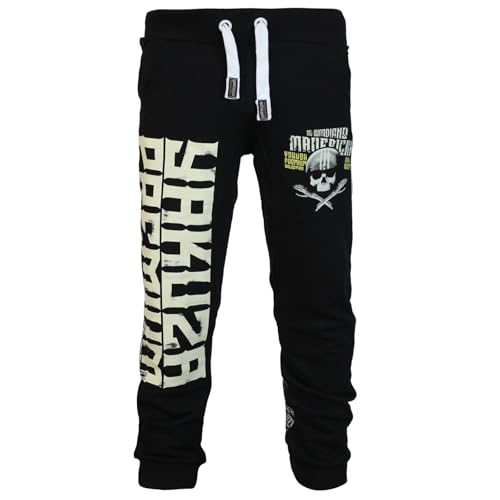 Yakuza Premium Herren Jogginghose 2725 schwarz Sweatpants 3XL von Yakuza Premium