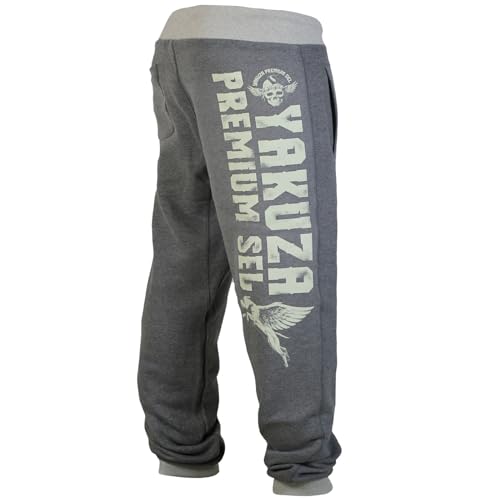 Yakuza Premium Herren Jogginghose 3529 grau Sweatpants 3XL von Yakuza Premium