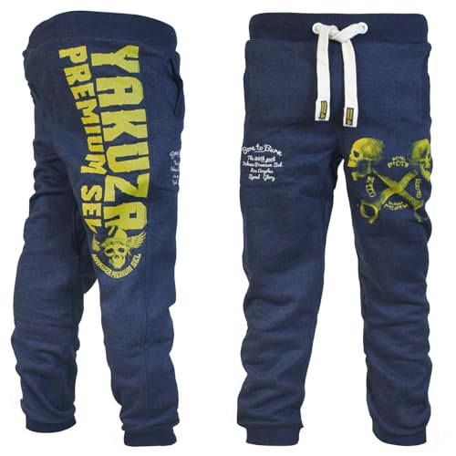 Yakuza Premium Herren Jogginghose 3829 dunkelblau Sweatpants S Yakuza Premium Herren Jogginghose 3829 dunkelblau Sweatpants S von Yakuza Premium
