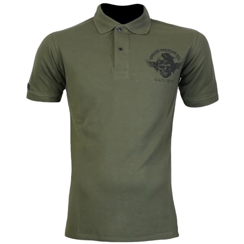 Yakuza Premium Herren Poloshirt 3521 Olive XL von Yakuza Premium