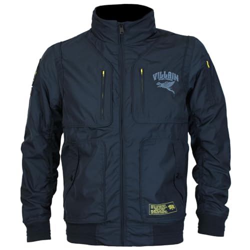 Yakuza Premium Herren Sommerjacke 3860 dunkelblau mit Kapuze XL von Yakuza Premium