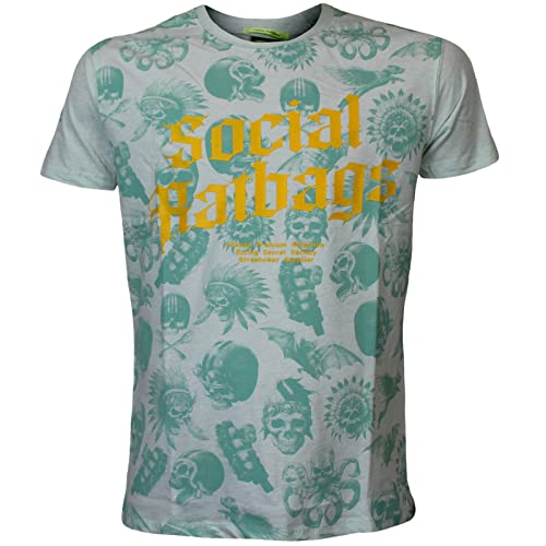 Yakuza Premium Herren T-Shirt 3318 hellblau XL von Yakuza Premium