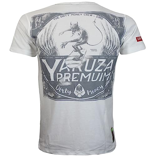 Yakuza Premium Herren T-Shirt 3512 Natur weiß L von Yakuza Premium