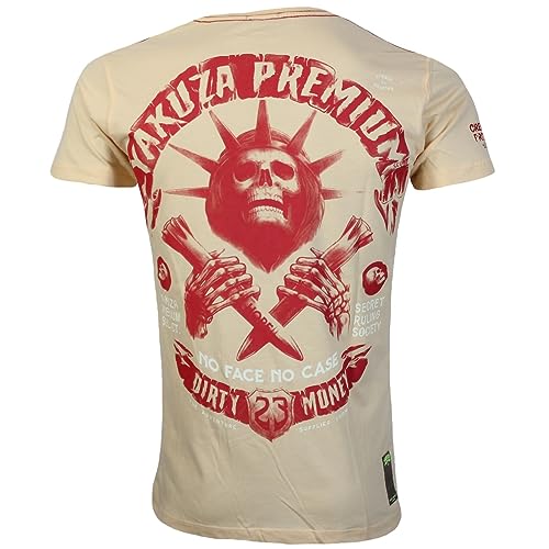 Yakuza Premium Herren T-Shirt 3517 Hellorange L von Yakuza Premium