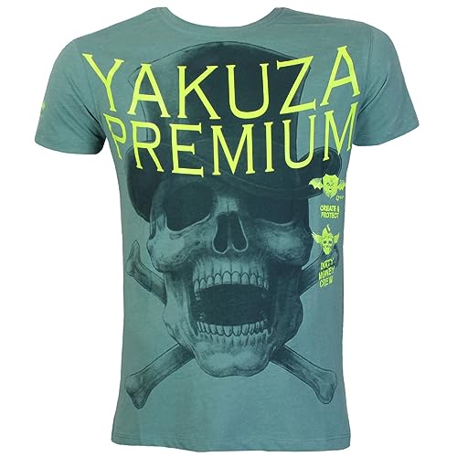 Yakuza Premium Herren T-Shirt 3519 türkis XL von Yakuza Premium