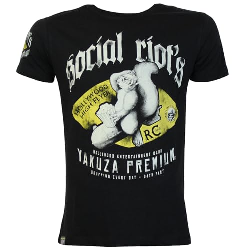 Yakuza Premium Herren T-Shirt 3604 schwarz L von Yakuza Premium