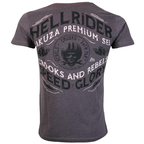 Yakuza Premium Herren T-Shirt 3606 Bordeaux L von Yakuza Premium