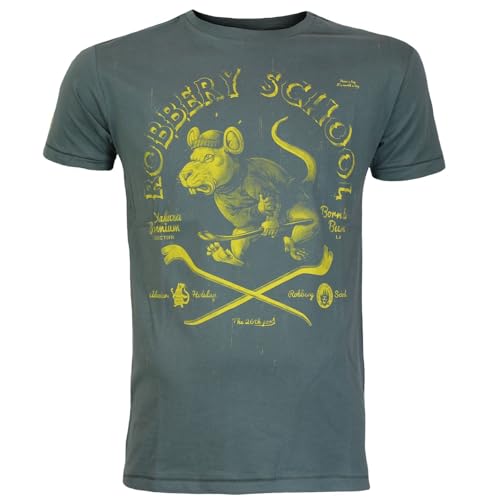 Yakuza Premium Herren T-Shirt 3803 grüngrau XXL von Yakuza Premium