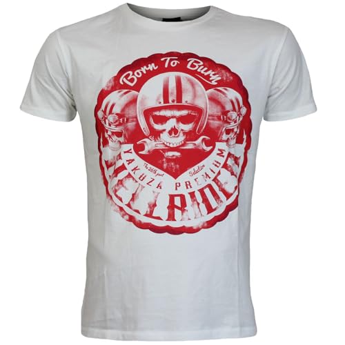 Yakuza Premium Herren T-Shirt 3818 Natur weiß XXL von Yakuza Premium