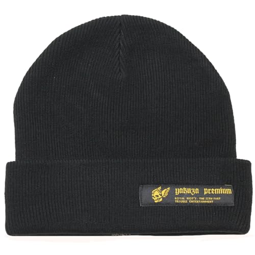 Yakuza Premium Strickmütze 3779 schwarz OneSize von Yakuza Premium
