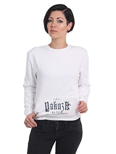 Yakuza Damen B.I.T.C.H. Pouch Sweater Pullover von Yakuza