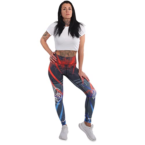 Yakuza Damen Bipolar Slide Leggings, Schwarz, L von Yakuza