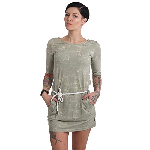 Yakuza Damen Botanist Kleid, Boa, L von Yakuza