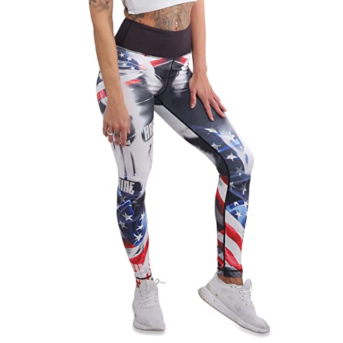 Yakuza Damen Capture The Flag Slide Leggings, Schwarz, M von Yakuza