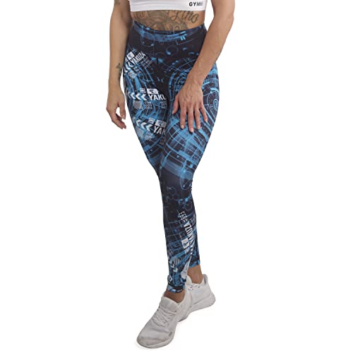 Yakuza Damen Electric Rose Slide Leggings, Bunt, L von Yakuza